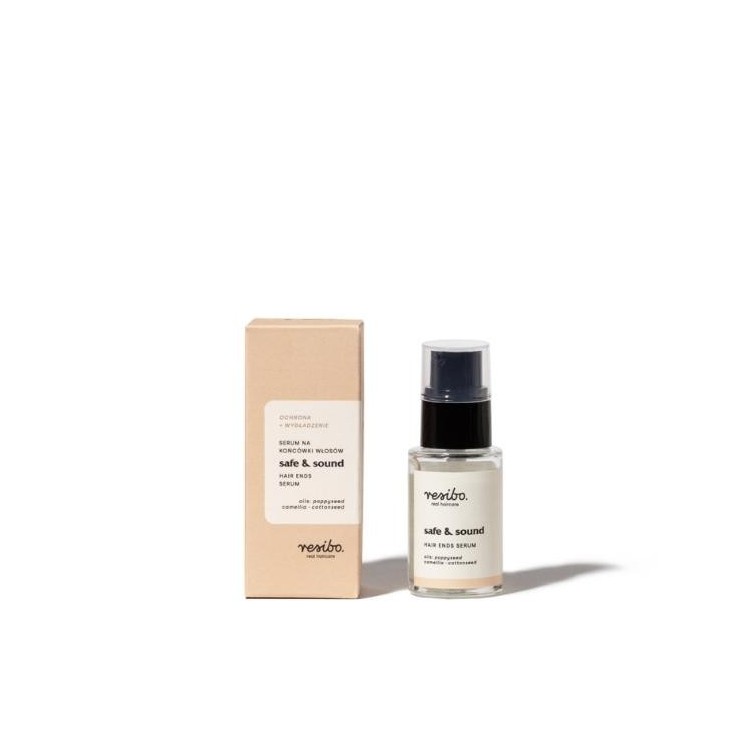 Serum Resibo Safe & Sound розгладжує та захищає кінчики волосся 15 мл