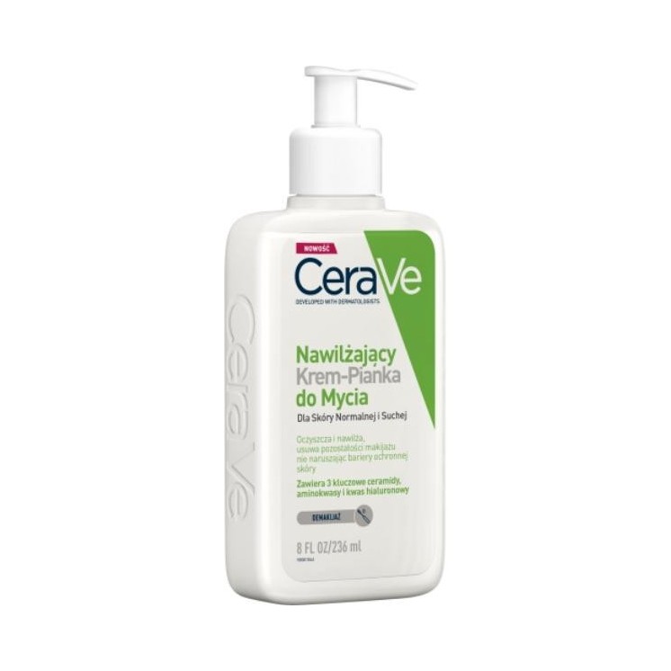 Cerave Moisturizing Cream-Foam voor het wassen 236 ml