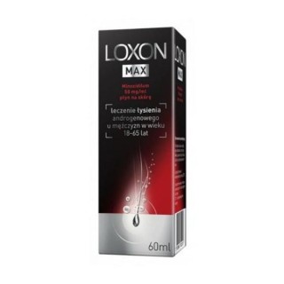Loxon Max Рідина проти облисіння для чоловіків 60 мл