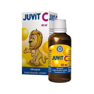 Juvit C 100mg/ml Drops for children from 28 days of age 40 ml