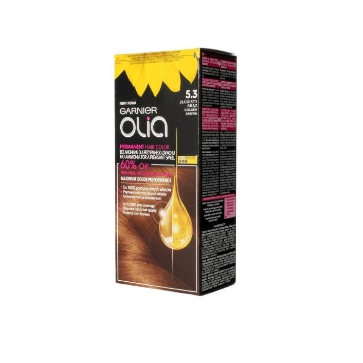 Фарба для волосся Garnier Olia / 5 / Золотисто-коричневий