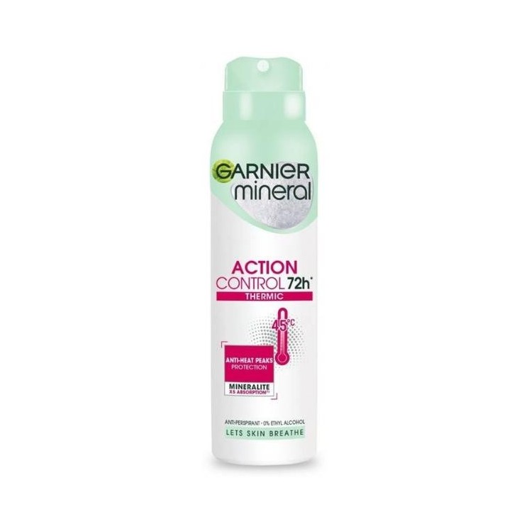 Дезодорант-спрей Garnier Minerals Action Control 72h 150 мл
