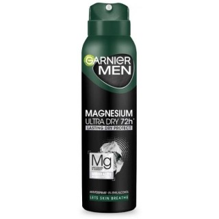 Garnier Men Дезодорант-спрей Magnesium Ultra Dry 72h 150 мл