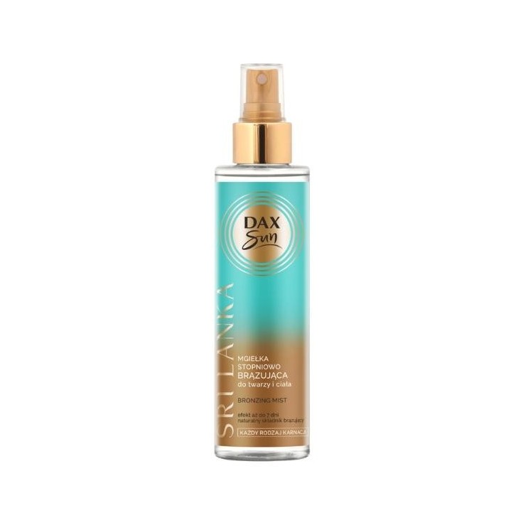 Dax Sun Mist geleidelijk bronzing gezicht en lichaam Sri Lanka 200 ml