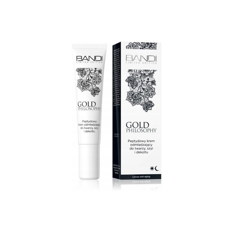 Bandi Gold Philosophy Peptide Rejuvenating face, neck and cleavage cream 14 ml