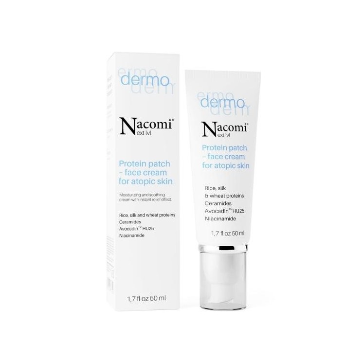 Nacomi Next Level Dermo Protein Patch Cream для атопічної шкіри 50 мл