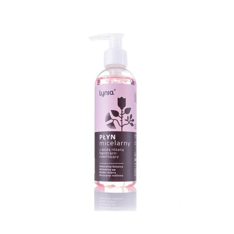 Lynia Micellar liquid with Rose Water and natural Betaine 200 ml
