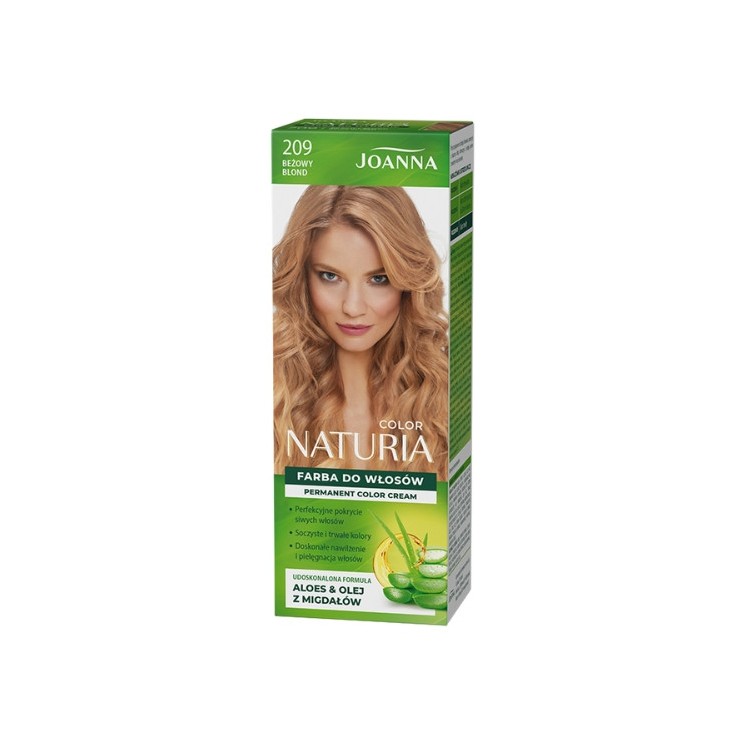 Joanna Naturia Color Фарба для волосся /209/ Бежевий blond