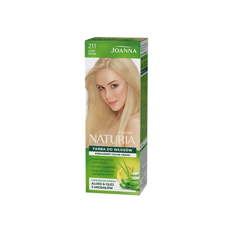 Joanna Naturia Color Фарба для волосся /211/ Золотий пісок