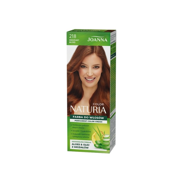 Joanna Naturia Color Фарба для волосся /218/ Мідний blond