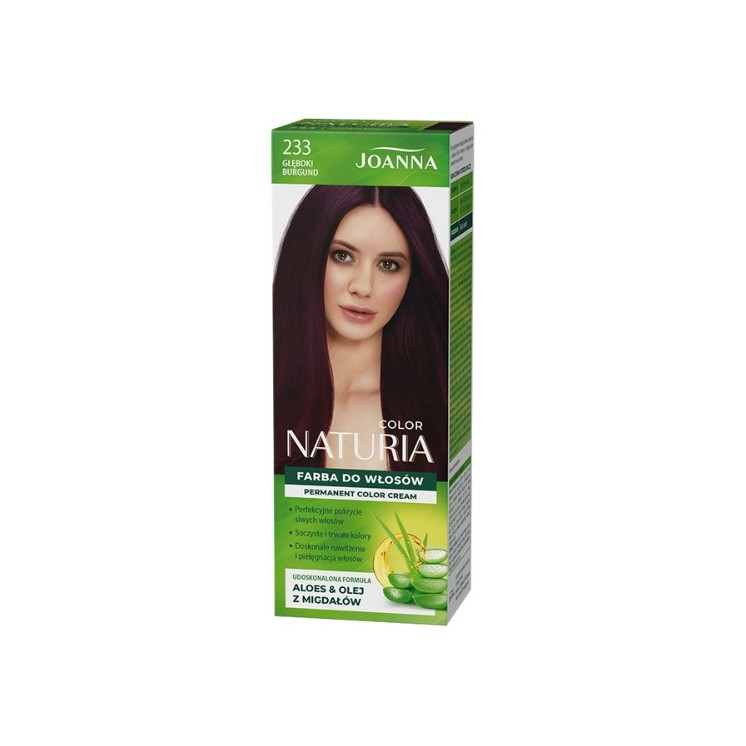 Joanna Naturia Color Фарба для волосся /233/ Глибокий бордо