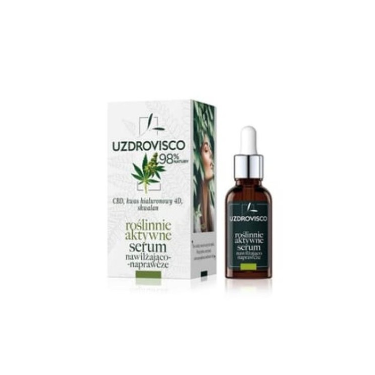 Uzdrovisco CBD Plant actief hydraterend en herstellend Serum 30 ml