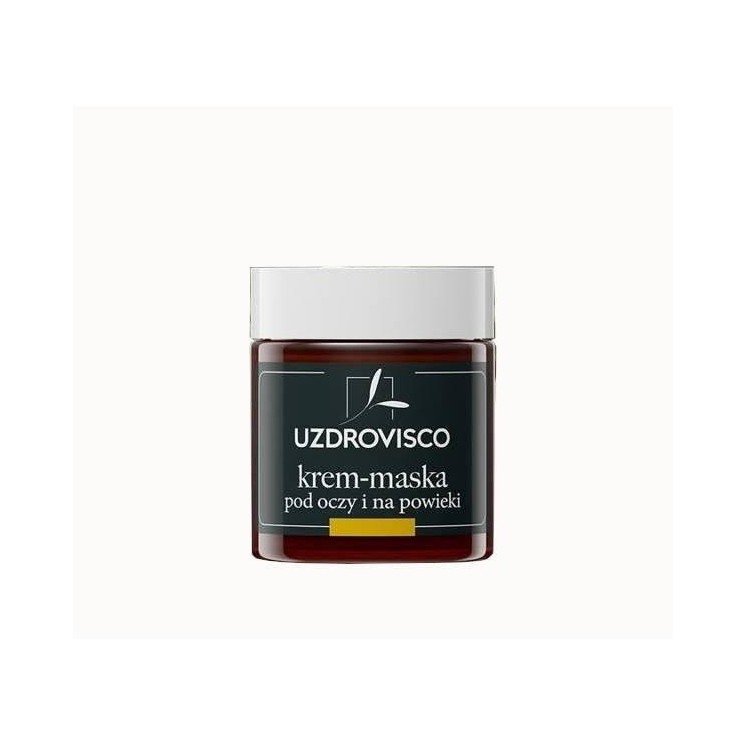 Uzdrovisco Regenererend oog- en ooglidcrème-masker Ogentroost-infusie 25 ml