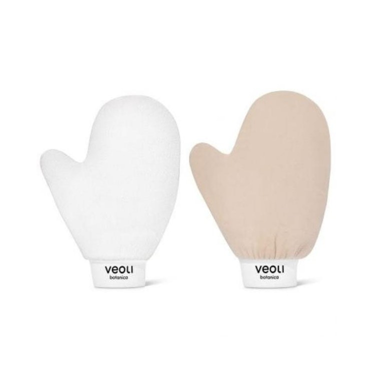 Veoli Botanica I Glove Peel Een set handschoenen voor het aanbrengen van zelfbruiner