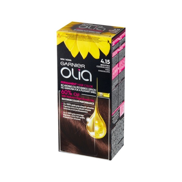 Garnier Olia Hair dye /4.15/ Frozen Chocolate