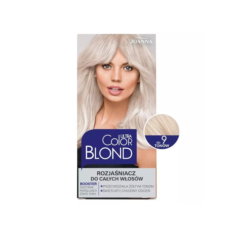 Освітлювач Joanna Ultra Color Blond для всього волосся до 9 тонів