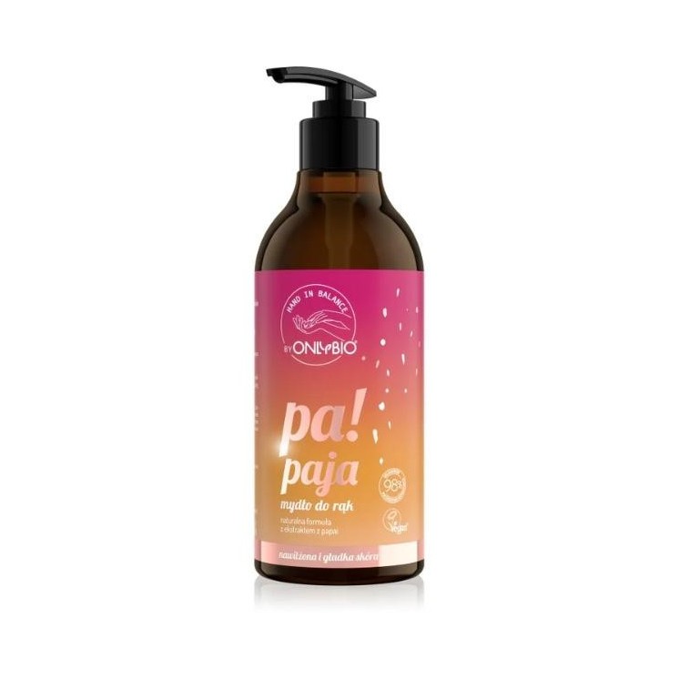 Мило для рук ONLYBIO Hand in Balance Papaya 500 мл