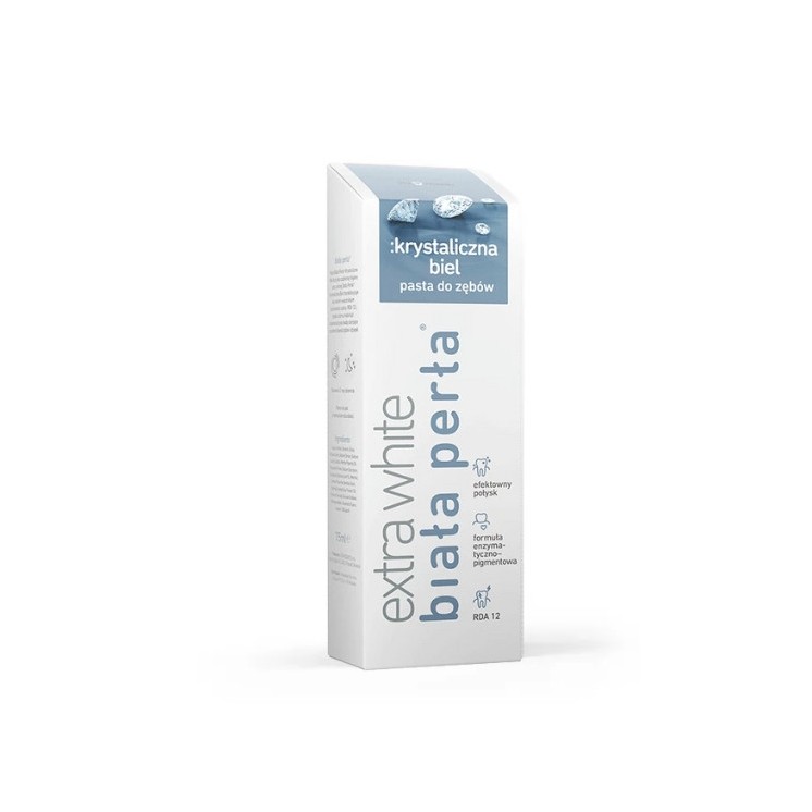 Biała Perła Extra White Зубна паста Crystal White 75 мл