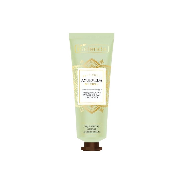 Bielenda Ayurveda Skin Yoga Spa Care Cream Зволожуючий і релаксуючий ритуал для рук і нігтів 50 мл