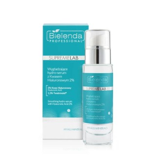 Bielenda Professional SUPREMELAB Hyalu Minerals розгладжуюча Hydro - Serum з гіалуроновою кислотою 2% 30 мл