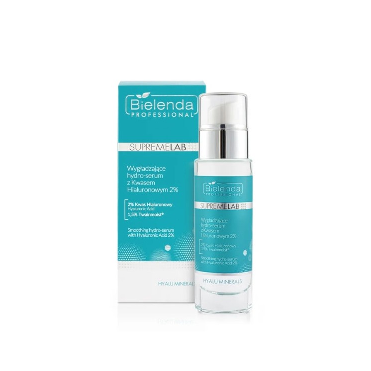 Bielenda Professional SUPREMELAB Hyalu Minerals розгладжуюча Hydro - Serum з гіалуроновою кислотою 2% 30 мл