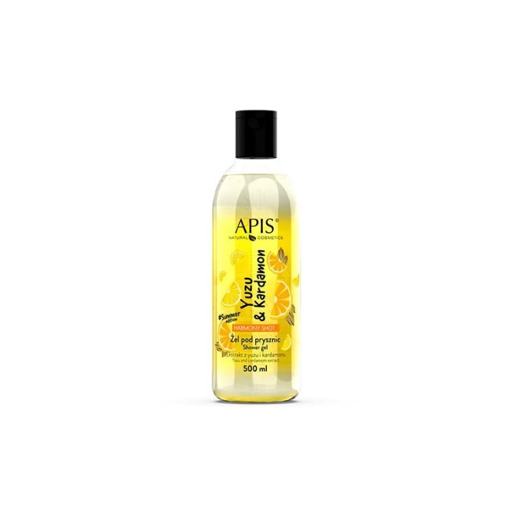 Гель для душу Apis Harmony Shot Yuzu & Cardamom 500 мл