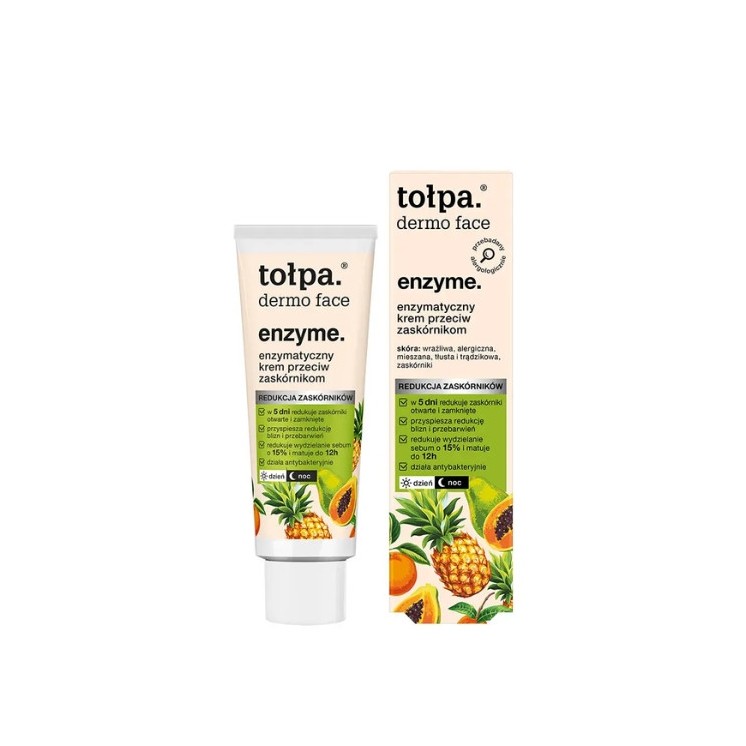 Tołpa Dermo Face Enzyme. ензимний крем проти чорних крапок 40 мл