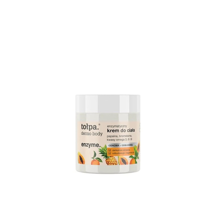 Tołpa Dermo Body Enzyme. ензимний крем для тіла 250 мл