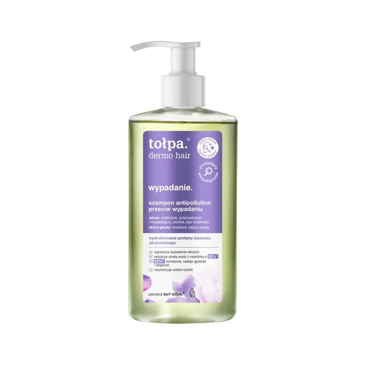 Tołpa Dermo Hair loss. Antipollution shampoo against hair loss 250 ml