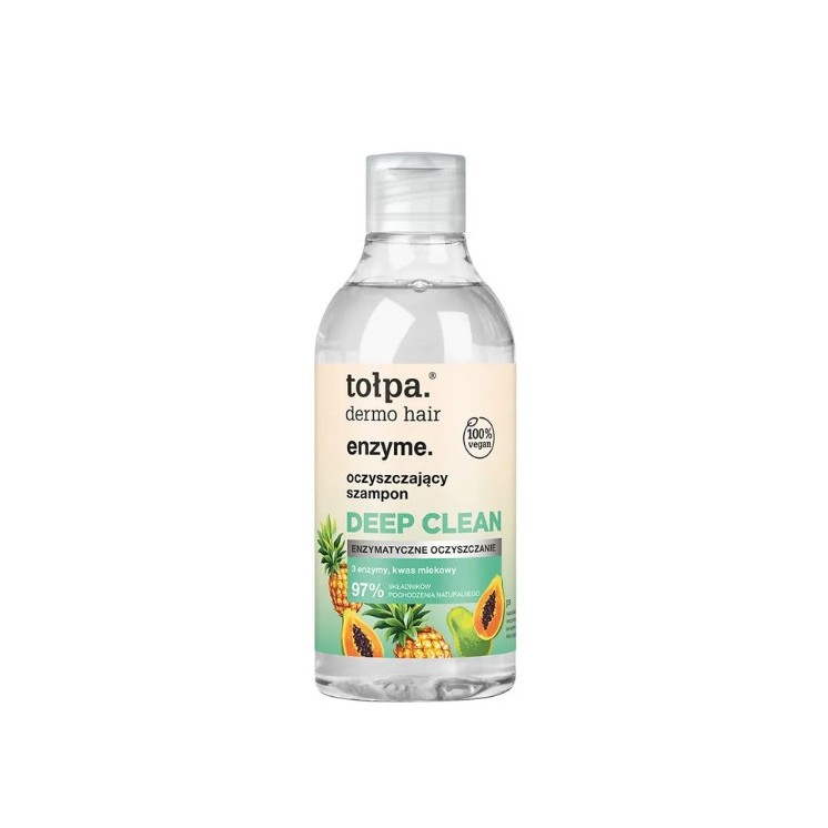 Tołpa Dermo Ензим для волосся. очищаючий DEEP CLEAN Шампунь 300 мл