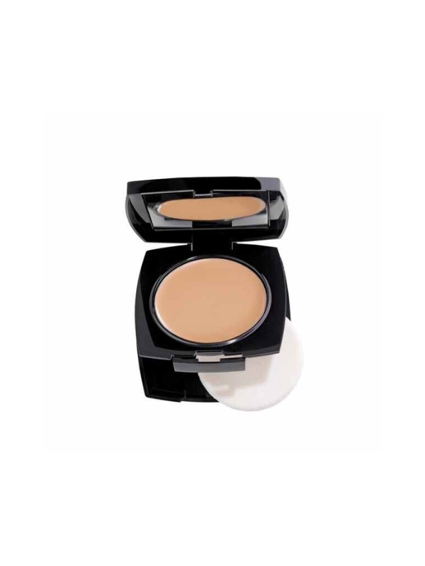 Avon kremowo-pudorwy Podkład w kompakcie odcień Natural Beige 9 g