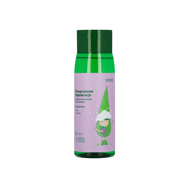 Yumi Shampoo for damaged hair Grape regeneration 300 ml