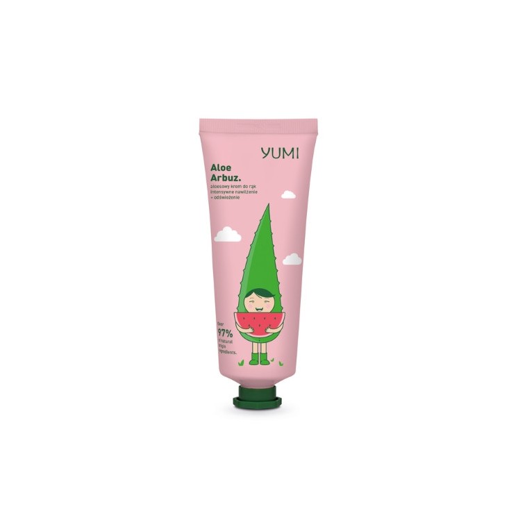 Yumi aloe hand cream intensively moisturizing Aloe Watermelon 75 ml