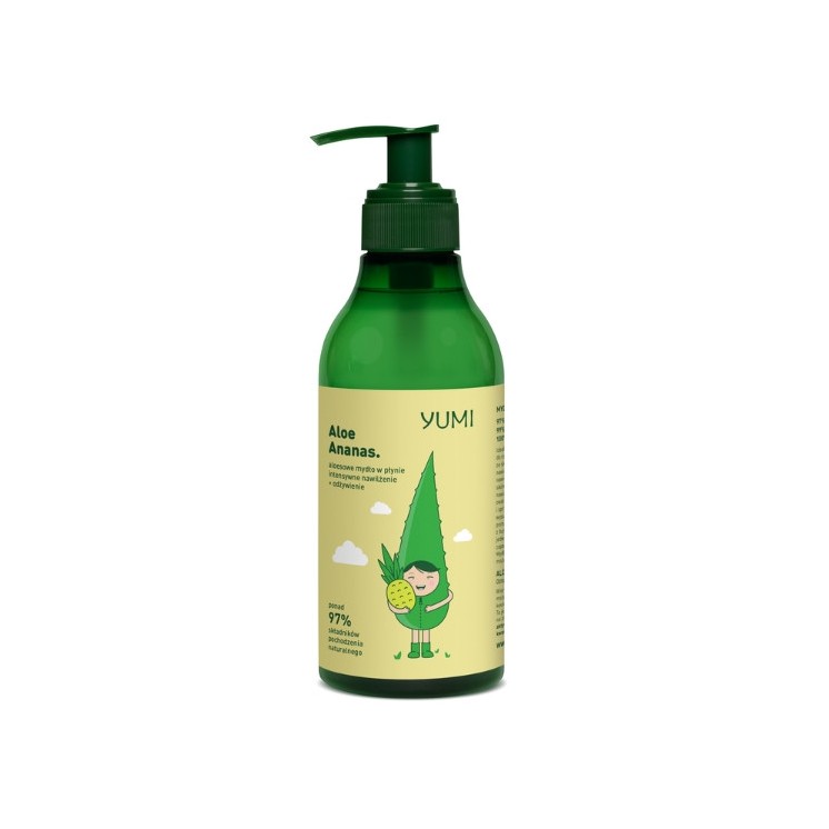 Yumi Aloë Douchegel Ananas 400 ml