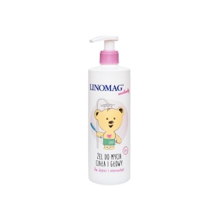 Linomag Lichaams- en hoofdwasgel voor kinderen en baby's 400 ml