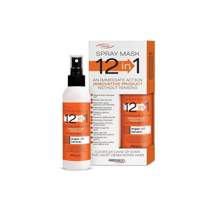 Спрей-маска Prosalon 12в1 для дуже пошкодженого волосся 150 г