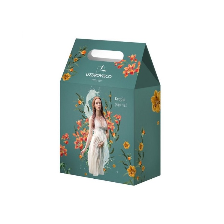 Uzdrovisco Beauty Drop Set! Sea buckthorn moisturizing cream 50 ml + non-cotton actives Tonic-essence 150 ml