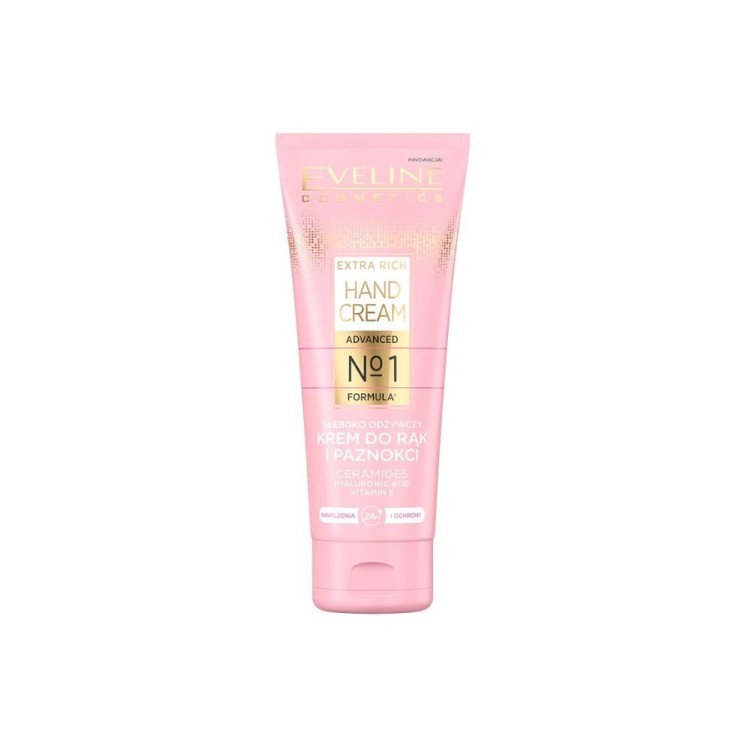 Eveline Extra Rich diep voedende hand- en nagelcrème 75 ml