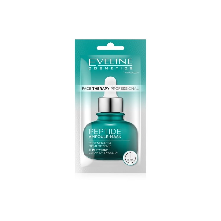 Eveline Face Therapy Professional Ampoule face mask with Peptides and Ceramides 8 ml