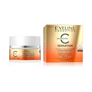 Eveline C Sensation активно омолоджуючий ліфтинг-крем для обличчя денний і нічний 50 мл