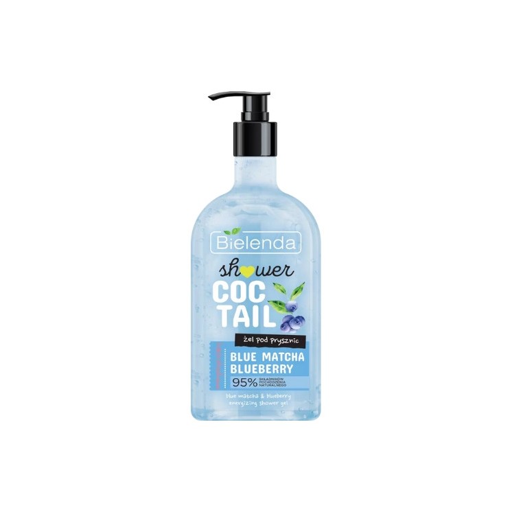 Гель для душу Bielenda Body Coctail Blue Matcha + Blueberry 400 мл