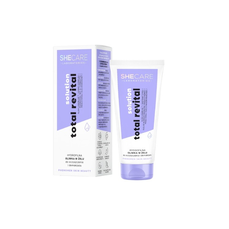 SheCare Total Revital Solution Oil in make-up remover gel 95 g