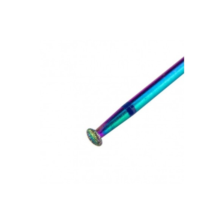 MollyLac Unicorn Diamantfrees regenboog mini paddenstoel rond 1 stuk