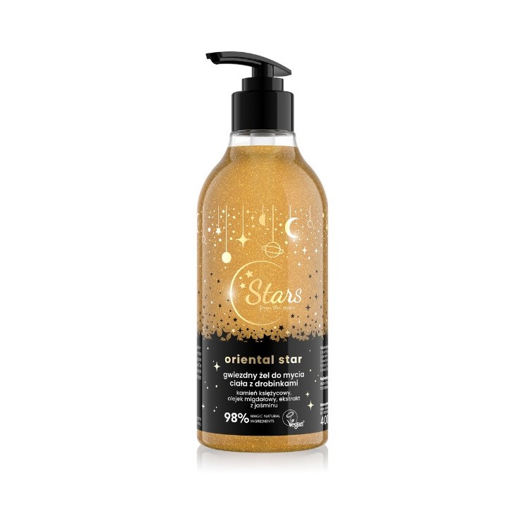 Stars from The Stars Oriental Star body wash gel met deeltjes 400 ml