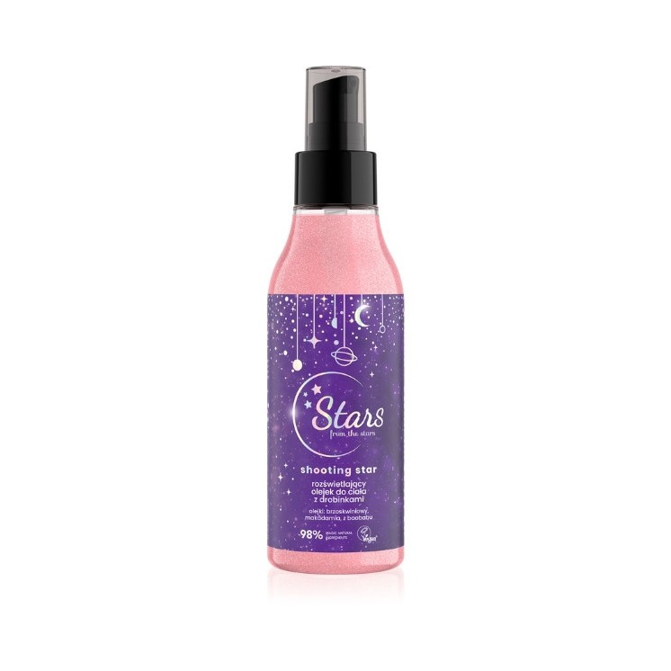 Stars from The Stars Shooting Star Illuminating Body Oil met deeltjes 150 ml