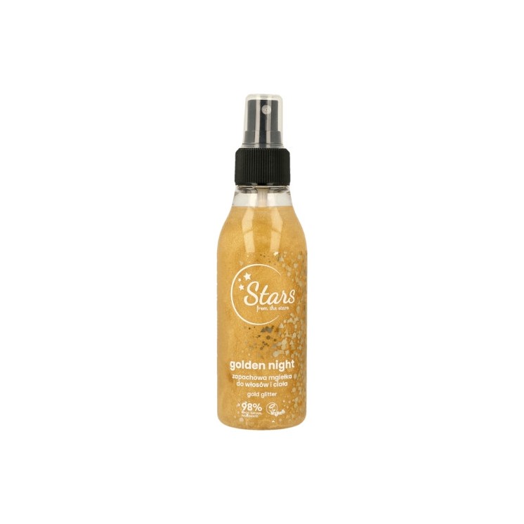 Stars from The Stars Golden Night geurende haar- en bodymist 150 ml