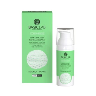 BasicLab Complementis light Normalizing face emulsion with 3% Noni stem cell complex 50 ml