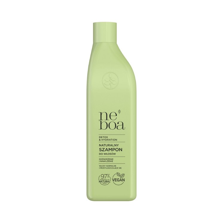 Neboa Detox & Hydration Natural Hair шампунь освіжаючий і зволожуючий 300 мл