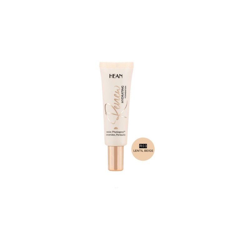 Hean Renew Hydraterende foundation /R03/ Lentil Beige 25 ml
