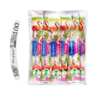 Aba Group Safe Package Пилка для нігтів banan Standard Flaming 80/100 25 шт